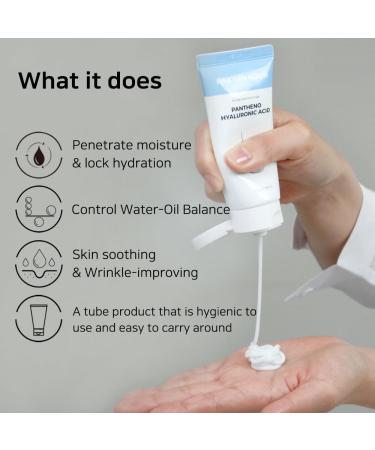 HAA YAN NOON Pantheno Hyaluronic Acid Rich Cream 1.86 Oz / 55ml with Hyaluronic Acid Panthenol Centella & Deep moisturizing Skin Barrier Korean Skincare - Buy Online on GoSupps.com