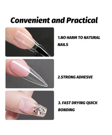 20 Pieces Extra Strong Nail Glue - Professional Nail Extension for Artificial Nails | Best 2g Nail Glue for Tips - Buy Online on GoSupps.com