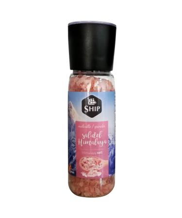 Azaconsa SHIP Salt mill from Himalayan salt in can format with 370 grams original product from Spain offers a high composition in sodium chloride