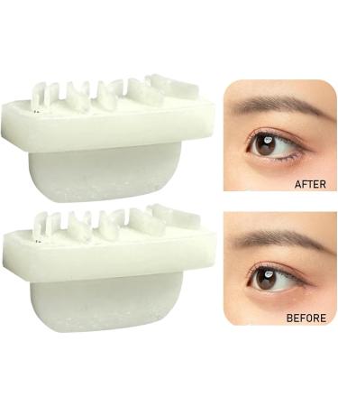 Ristyur Silicone Eyelash Stamp - 1 Pair Eyelash Stamping Tool Reusable Makeup Stamps For Eyes Lower Eyelash Stamps Tool Long-Stay Easy Makeup Tool - Buy Online on GoSupps.com