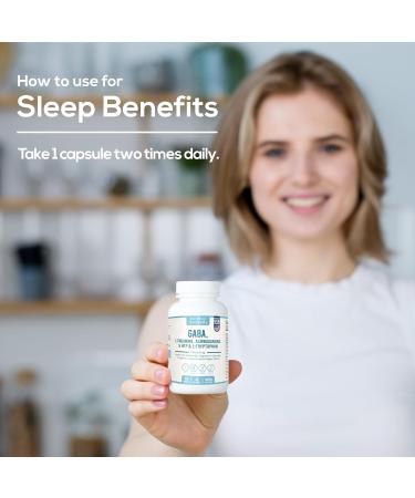 HARMONIFY GABA L-Theanine Supplements with Magnesium Glycinate, Ashwagandha, Same, 5-HTP and L-Tryptophan, 12 in 1 Supplements, 120 Capsules, 2000 mg - Buy Online on GoSupps.com