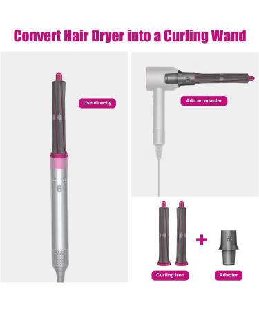 1 Pair 1.2 Inch Long Hair Curling Tube for Dyson Airwrap - Compatible with Hair Dryer Curling Iron Adapters - Buy Online on GoSupps.com