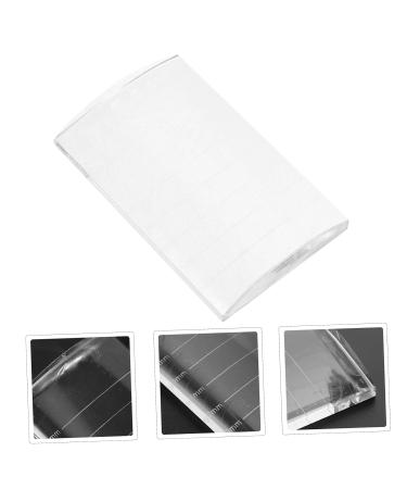 FOMIYES 2pcs Eyelash Extension Holder Pallet - Glass Tray with Scale for Professional Use | International Shipping - Buy Online on GoSupps.com