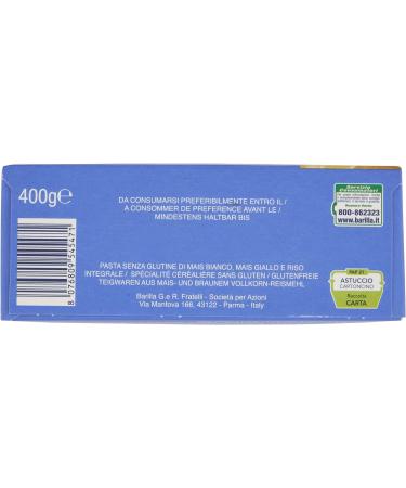  Italian Gourmet E.R. Barilla Tortiglioni Pack of 20 Gluten-Free Pasta 400g + Italian Gourmet Polpa 400g - Buy Online on GoSupps.com
