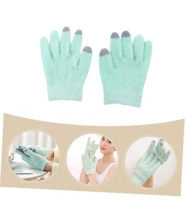 DOITOOL 1 Pair Gel Gloves Cracked Gloves Cosmetic Glove Gloves for Dry Cracked Hands Cracked Hands Repair Gloves Finger Gloves Hand lotions Skin Care Gloves Skin Gel Screen Yarn 20X13CM - Buy Online on GoSupps.com