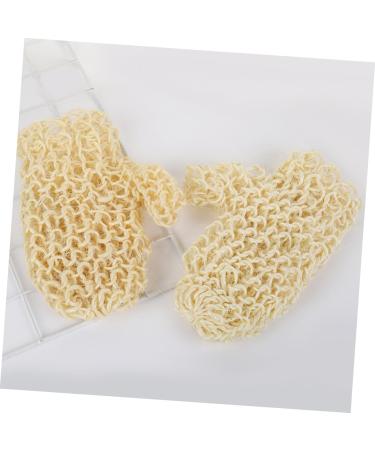 Shop Hemoton Braided Shower Gloves | Exfoliating Body Scrubber Mitts for Glowing Skin - Buy Online on GoSupps.com