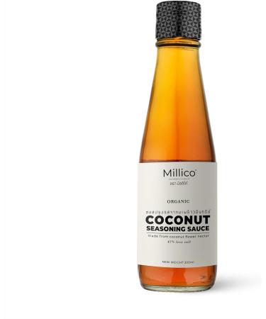 Millico Organic Coconut Cooking Sauces and Condiments Bundle - Excellent for cooking stir-frying espacially for Thai Cuisine soy free less sodium made from coconut flower nectar & sea salt - Buy Online on GoSupps.com