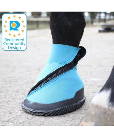 Woof Wear Reusable Medical Hoof Boot-WB0063 Blue 7 UK - Buy Online on GoSupps.com