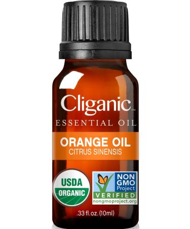 Cliganic 100% Pure Essential Oil Orange  0.33 fl oz (10 ml)