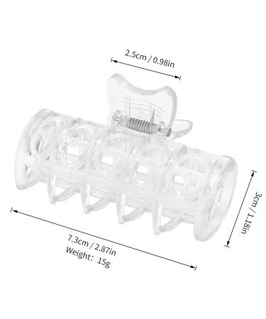 Crystal Clear Hair Claw Clips - No-Slip Hair Styling for Women & Girls - Fine & Thick Hair Grip Accessories - Buy Online on GoSupps.com