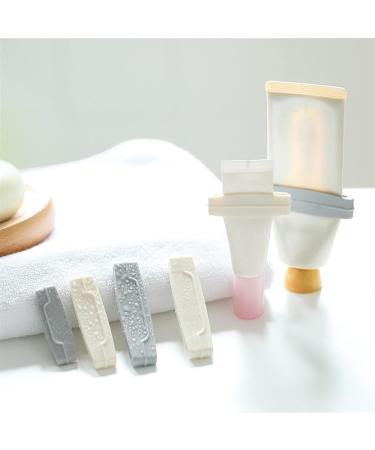 Toothpaste Dispenser Manual Toothpaste Dispenser Multifunction Bathroom Tool Tooth Paste Clip Extruder Oral Cleaning Accessories (Color : Type A - 3PCS Gray) - Buy Online on GoSupps.com