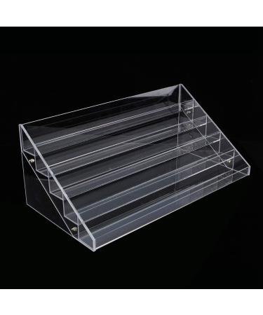 EVTSCAN Latest Acrylic Lipstick Jewelry Display Stand Nail Polish Rack 5 Clear Layers Makeup Cosmetic - Buy Online on GoSupps.com