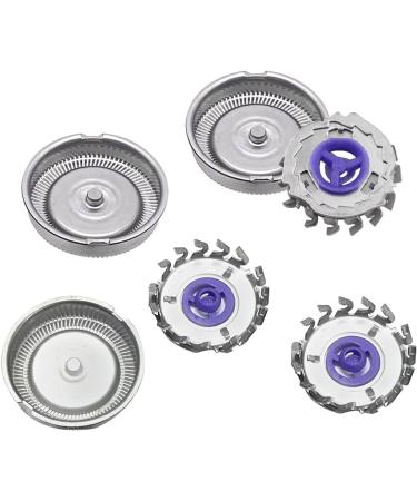 Buy New Premium Replacement Shaving Heads for Philips Norelco HQ56 HQ55 HQ442 HQ300 HQ916 HQ6 HQ3 - Electric Micro Action & Reflex Plus Blades | International Shipping Available - Buy Online on GoSupps.com