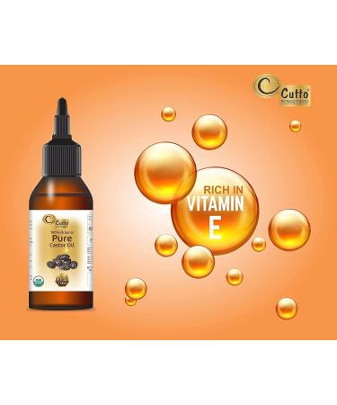  QURA QURA USDA Certified Cold Pressed Pure Castor Oil (4 oz) - 100% Pure Non-GMO No Heat Treatment Hexane Free Castor Oil - Moisturizing & Healing for Dry Skin Skin - Buy Online on GoSupps.com