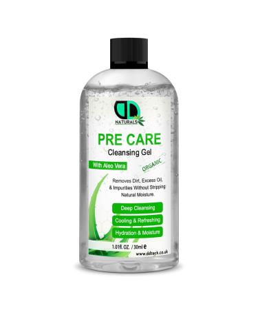 DD teck Pre-Care Cleansing Gel - Daily Face Wash for Dry and Sensitive Skin - Gentle Face Wash - Removes Excess Oil Soft Skin - Moisturizing Soothing Anti-Acne and