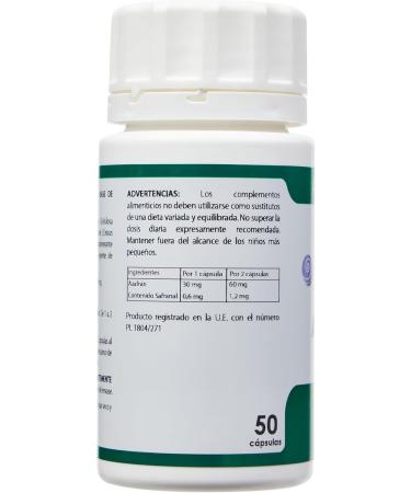 Equisalud Equisoud Ayurveda Azafran 50 caps - Buy Online on GoSupps.com