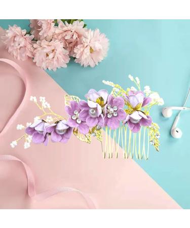 Crystal Pearl Rhinestone Bridal Hair Comb - Elegant Wedding Headpiece for Women - Buy Online on GoSupps.com