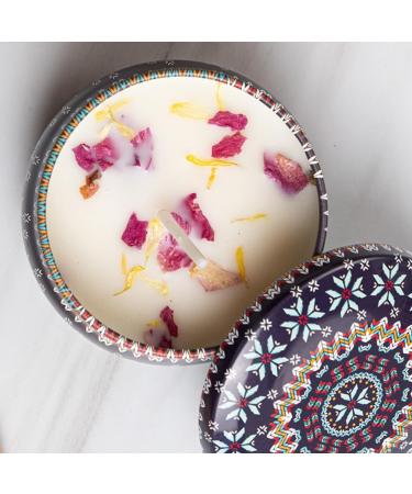 Fragrance Candles Gift Set for Women - 6 Soy Wax Aromatherapy Candles | Perfect for Birthday Yoga & Massage | Portable Travel Candle Set - Buy Online on GoSupps.com