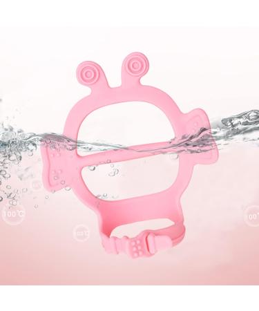 Teething Toy for Toddler - Children's Molar Stick Toy Safe to Use Adjustable Chewing Toys for Birthday Christmas and Other Festivals Coatuiyo Pink - Buy Online on GoSupps.com