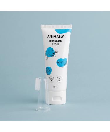 Botanica Nutrients sl Toothpaste Fresh 75 ml Toothpaste for dogs and cats Finger brush included - Buy Online on GoSupps.com