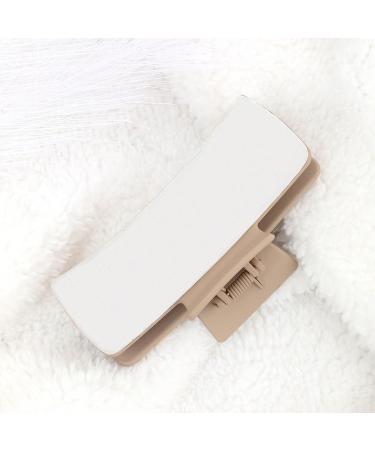 WDNIGLP Stylish Hair Claw Clip Fashionable Sublimation Aluminum Plate Hair Clip for Women Heat Transfer Technology Hairpin Brown - Buy Online on GoSupps.com