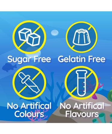 AquaOmega Kids Omega-3 Gummies - High EPA Omega-3 with DHA and Vitamin D - Omega-3 Supplements Tasty Fish Oil Omega-3 Gummy Omega-3 Kids Omega-3 Fish Oil Sugar Free Orange 260mg - 60 Gummies Orange 60 count (Pack of 1) - Buy Online on GoSupps.com