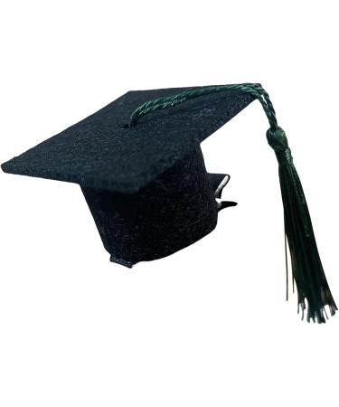 Shitafe Small Graduation Hat - 3D Doctoral Hat | Graduation Party Dress up Photo Decoration Supplies Hat Inserts Graduation Accessories for Kids Adults Green - Buy Online on GoSupps.com
