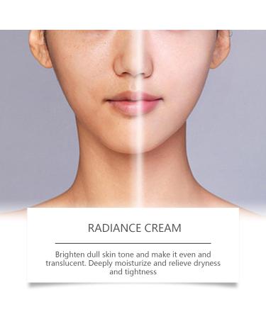 YOENBG Bright Whitening Face Cream deepacting moisture and antiaging skin care cream with vitamin C niacinamide and hyaluronic acid gentle antiblemish agent for all skin types 3 - Buy Online on GoSupps.com