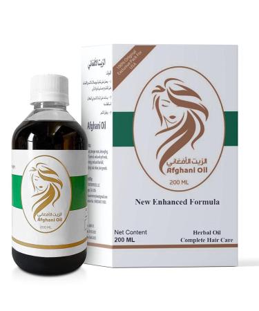 Zait Afghani Afghan Hair Oil 200 ML I New Enhanced Formula I Exclusive Pack I Afghan Oil For Hair Strengthening Softening Nourishing