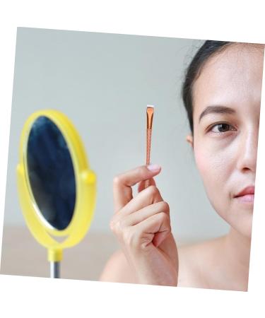Baluue 2pcs Eyeliner Brush Eye Cosmetics Brush Travel Makeup Brush Angled Eyebrow Brush Flat Brush Plastic - Buy Online on GoSupps.com
