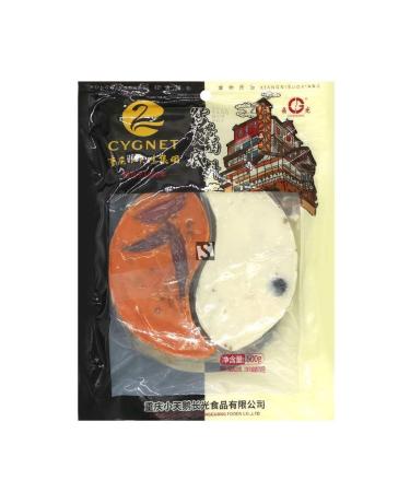 Cygnet Spicy HOT Pot Seasoning Soup Base 500 Grams Two Flavour Chongqing Style & Gluten Flavour (Mix) 2 ( & ) 500g