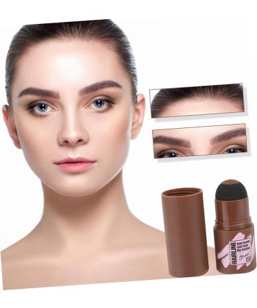 MAGICLULU 1pc Hairline Eyebrow Powder Hairline Powder Forehead Shadow Powder Stamps Cover One Step Hairline Makeup Hair Line Embellish Hair Roots Seal Powder Supplement Cosmetic Product 1 count (Pack of 1) Brown - Buy Online on GoSupps.com