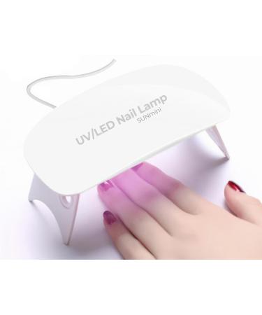 UV Nail Light UV Nail Lamp Mini UV Light For Gel Nails UV Lamp Gel Nail Polish UV LED Nail Light For Nail Stckers Gel Nail Strips UV Nail Light Cure For Gel Nail Wraps