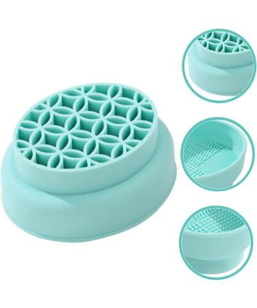 DOITOOL Makeup Brush Scrubber Mat Brush Cleaning Bowl for Makeup Tool Makeup Sponge Cleaner Cleaning Bowl for Makeup Brush Makeup Brush Cleaning Pad Silica Gel Brush Pad Make up - Buy Online on GoSupps.com