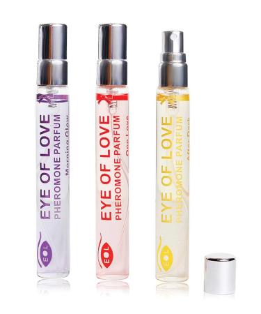 Eye Of Love Pheromone Parfum Set - Morning Glow One Love After Dark to Attract him- 30ml
