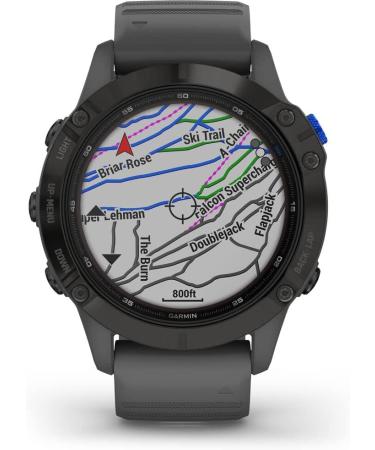 Garmin Fenix 6 Pro Solar Smartwatch Bundle - Black/Slate Gray with Screen Protector - Buy Online on GoSupps.com