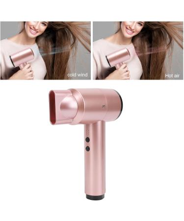 Cordless Hair Dryer Fast Drying 6 Speed Adjustment Handheld Cordless Blow Dryer for Home (US Plug) US Plug Rose Gold - Buy Online on GoSupps.com