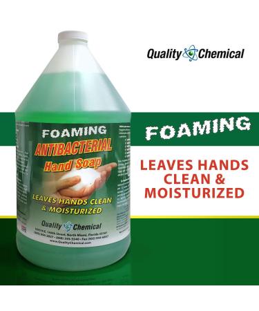 Quality Chemical Antibacterial Liquid Foaming Hand Soap Refill - Antibacterial Hand Soap Refill Refill Soap for Handwashing and Sanitizing 128 oz (Pack of 1) - Buy Online on GoSupps.com