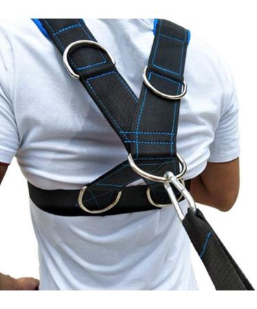 Bands Weight Sled Harness Kits Tire Pulling Harness Fitness Training Workout for Running Sprinting Pulling Speed Training - Buy Online on GoSupps.com