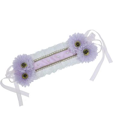 amangul Sweet Hair Women Washing Face Hairband Pleated Laces Elegant Flower Shape Headbands Hair Hoop for Girls - Buy Online on GoSupps.com