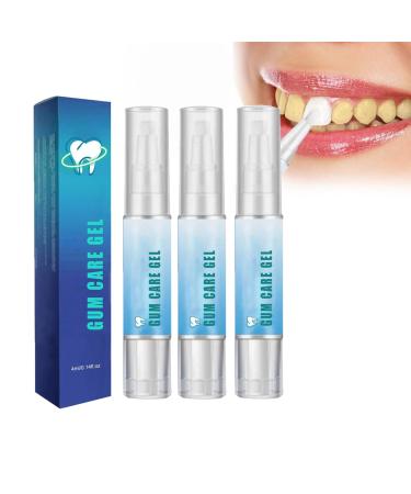 Toothing therapy gel gum care gel tooth lighting in the dental measurement gum therapy gel for deepening gums (3PCs)