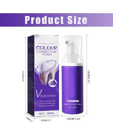 Purple Toothpaste for Teeth Whitening & Pain Relief | Deep Stain Removal for Coffee Smoking & Yellow Teeth - Shop Now! - Buy Online on GoSupps.com