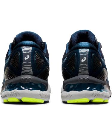 ASICS Men's Gel-Nimbus 23 Running Shoes 10.5 - Carrier Grey/Digital Aqua - Buy Online on GoSupps.com