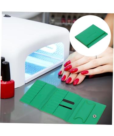 POPETPOP 1pc Grinding Diamond Storage Bag Nail Grinding Bit Storage Bag Nail Art Tool Organizer Nail Bit Storage Bag Organizer Storage Bag Holder Nail Drill Kit Organizer Nail Salon Supply 23.5x9.5cm Green - Buy Online on GoSupps.com