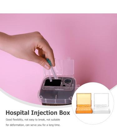 Light-proof Plastic Injection Case - Hospital Grade 2ml Injector Storage Box (2pcs) - Buy Online on GoSupps.com