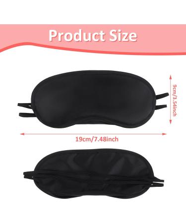 Buy 6 PCS Soft Sleep Masks | Adjustable Blackout Eye Covers for Travel & Meditation - Ideal for Women Men & Kids - Buy Online on GoSupps.com