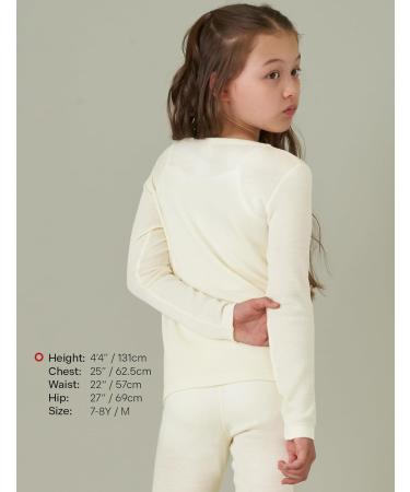 Lapasa 100% Merino Wool Thermal Shirt & Underpants for Kids | Premium Warm Thermals for Unisex Ages 5-13 | K13 Undershirt & K14 Underpants - Buy Online on GoSupps.com