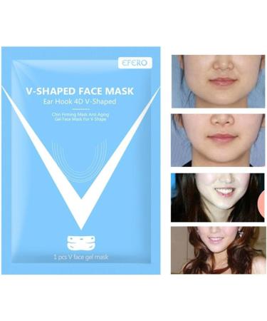 5PC Anti Double Chin Face Mask Double Chin Mask Double Chin Reducer V Jawline Shaping Masks V Line Lifting Mask for Women Firm Skin and Prevent Sagging - Buy Online on GoSupps.com