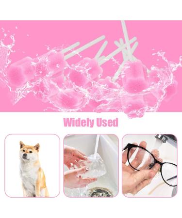 ACWOO Disposable Oral Care Sponge | 100 Portable Dental Swabs for Clinics | Pink Oral Care Solution - Buy Online on GoSupps.com