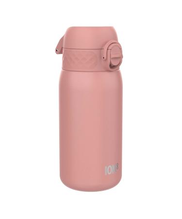 Ion8 children drinking bottle stainless steel 400ml leak -proof one -hand opening safe locking dishwasher -proof hobs handle easy to clean durable & scratch festival onetouch 2.0 rose - Buy Online on GoSupps.com